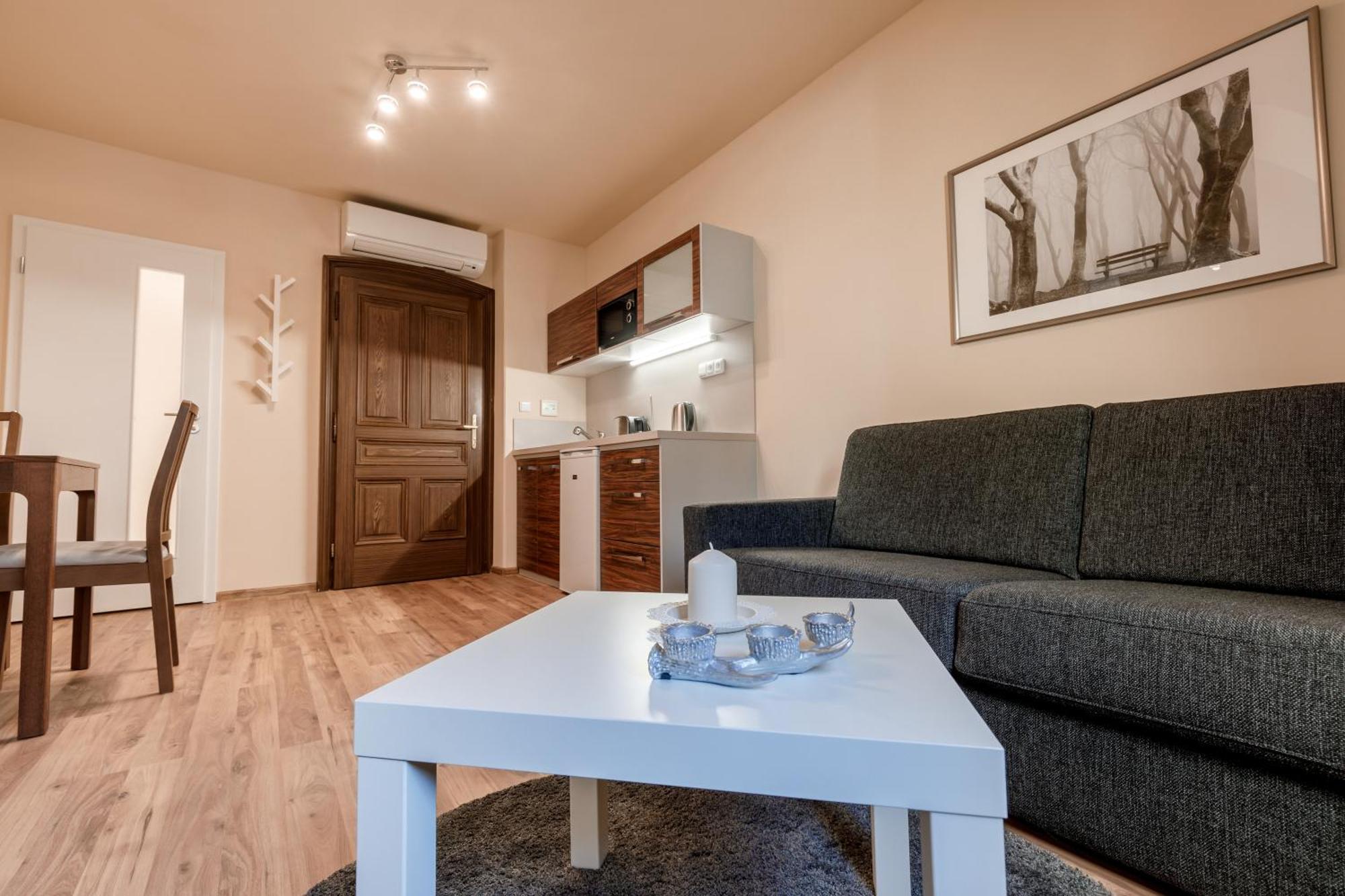 Apartments Menuet Karlovy Vary Habitación foto